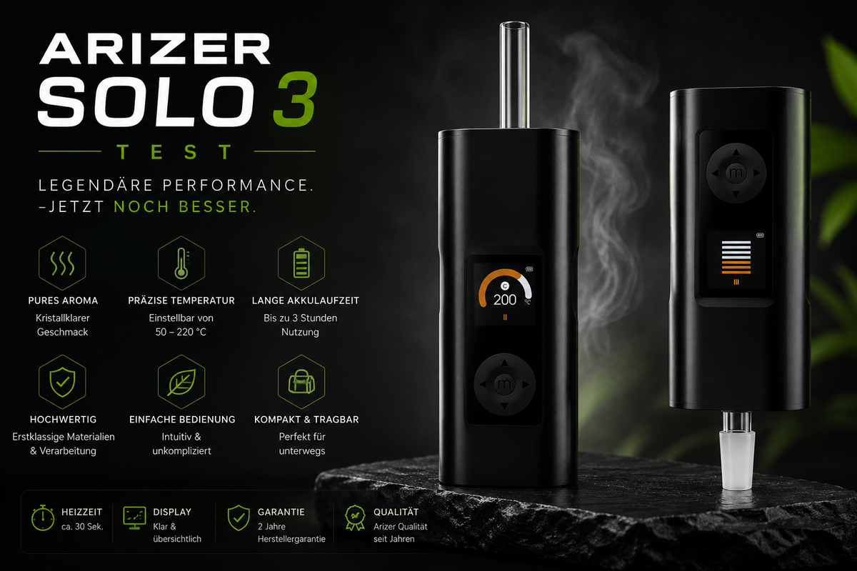 Arizer, Eigenschaften, Dampf, Pflanzen