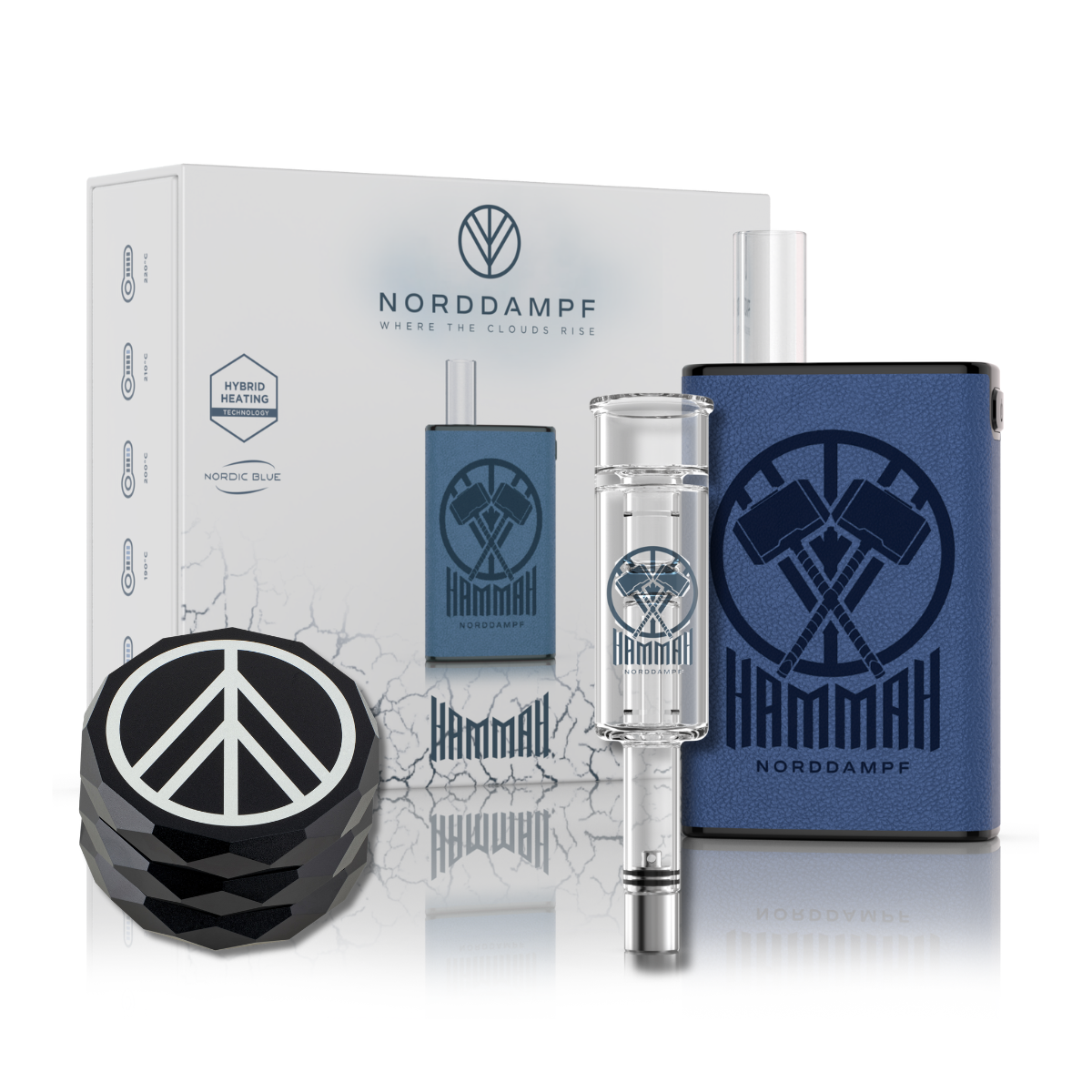 Norddampf HAMMAH BUNDLE Bubbler Edition - NORDIC BLUE