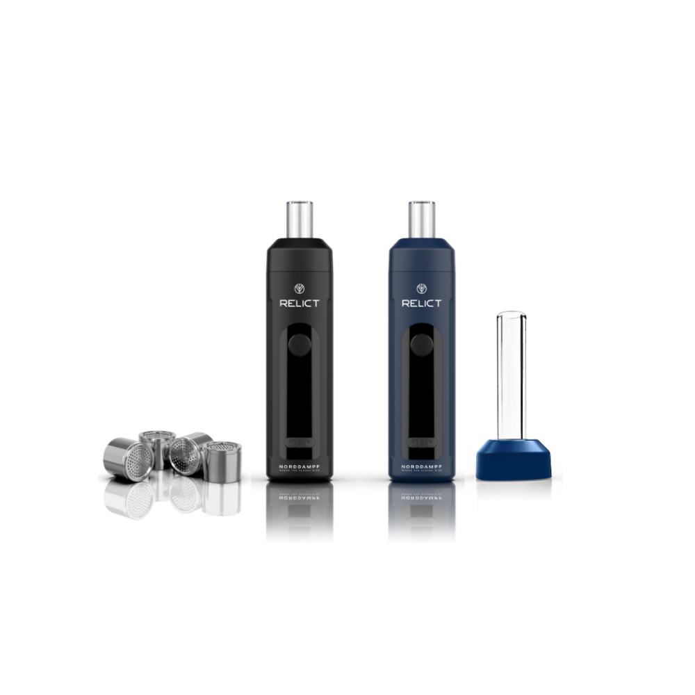 Norddampf Relict Vaporizer 60mm Glasmundstück Bundle