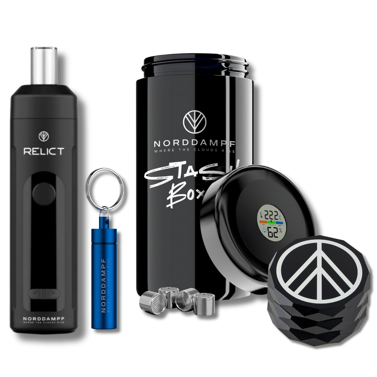 Norddampf RELICT BUNDLE Pro Kit - DEEP BLACK