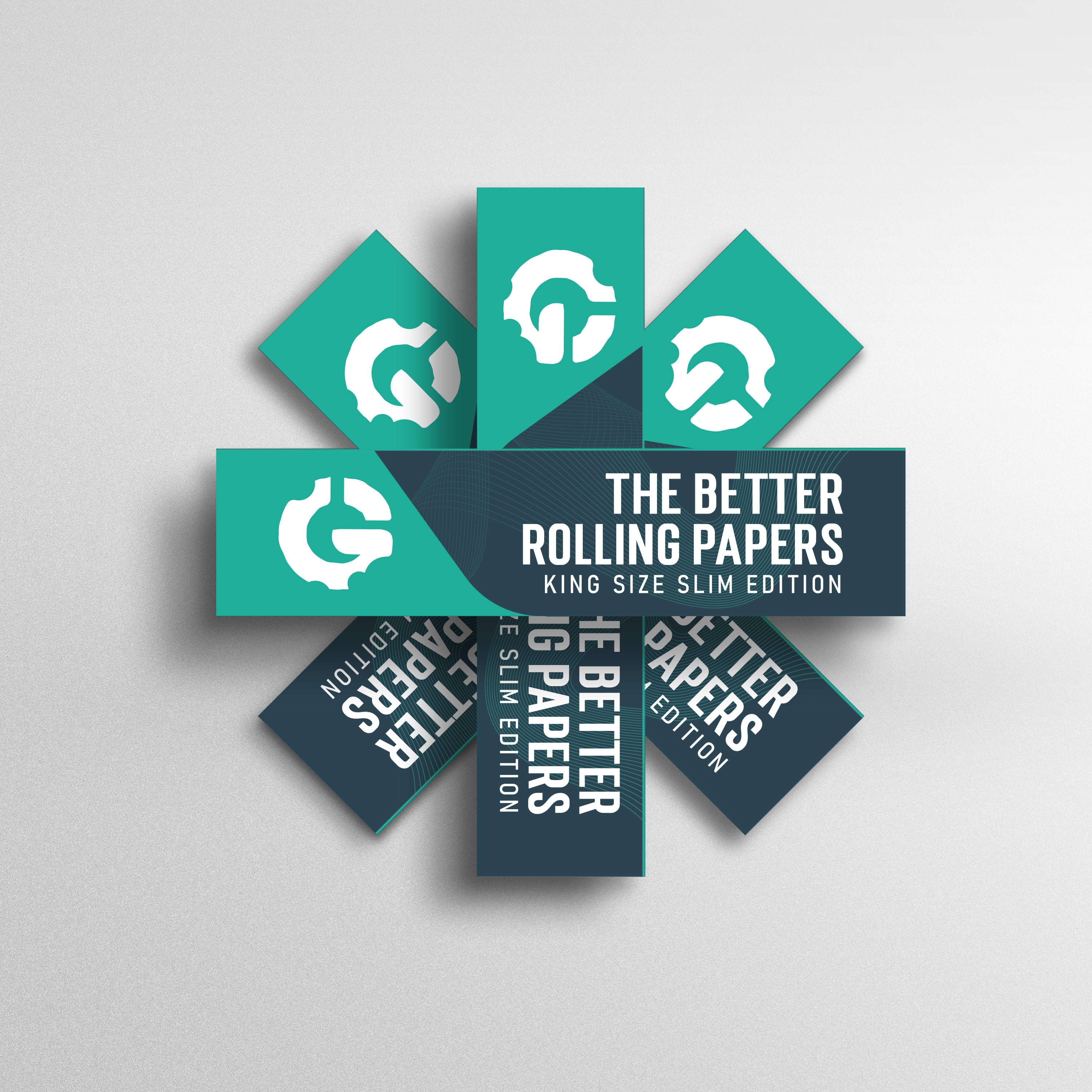 The Green Treasure King Size Slim Long Papers 32 Blättchen