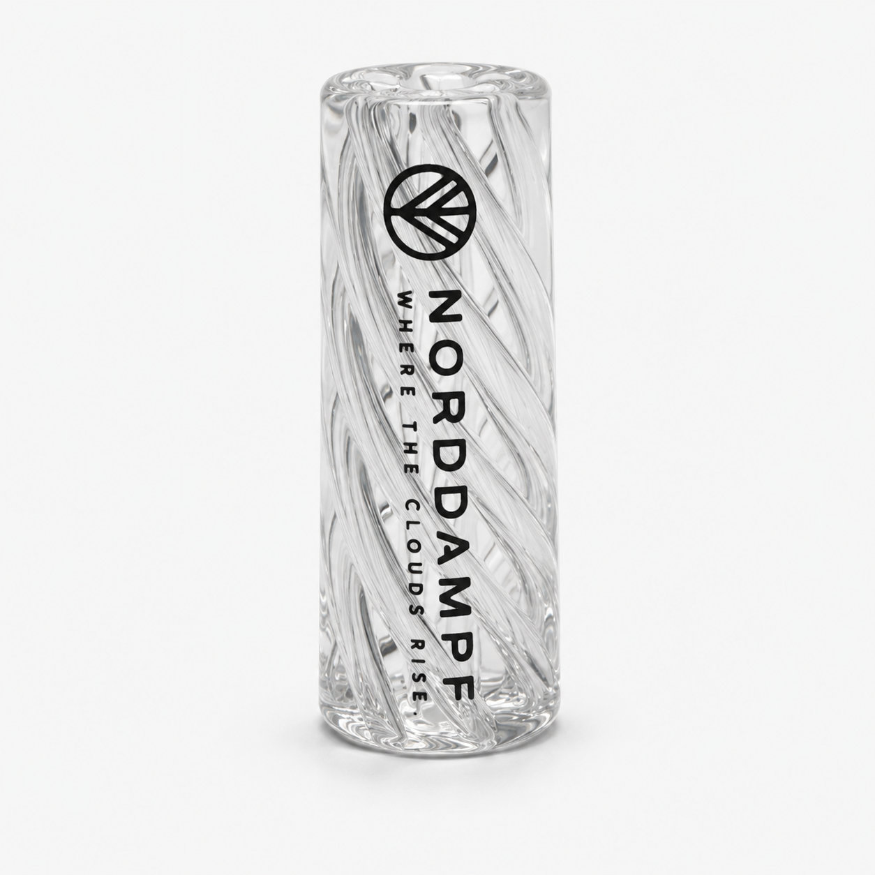 Norddampf RELICT Glasmundstück SpiralCore Klar 30 mm