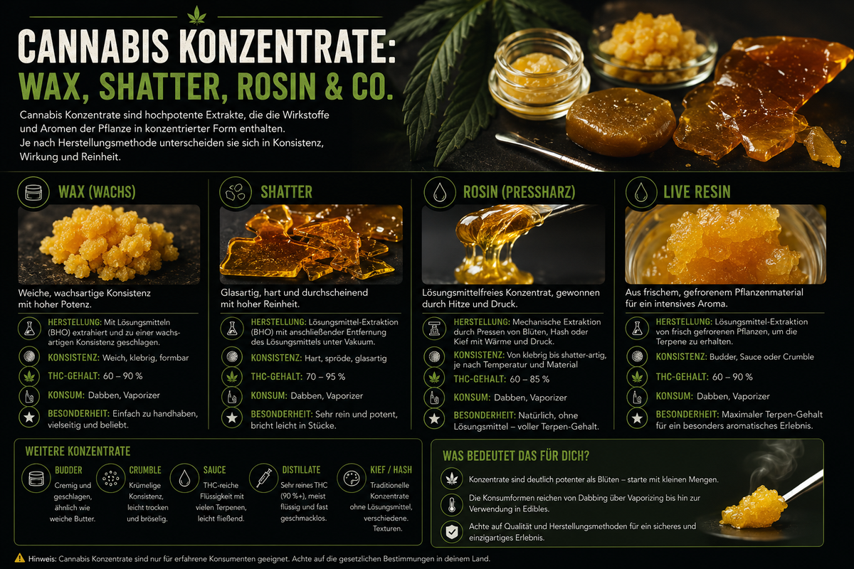 Wax, Rosin und Co, Beschreibung