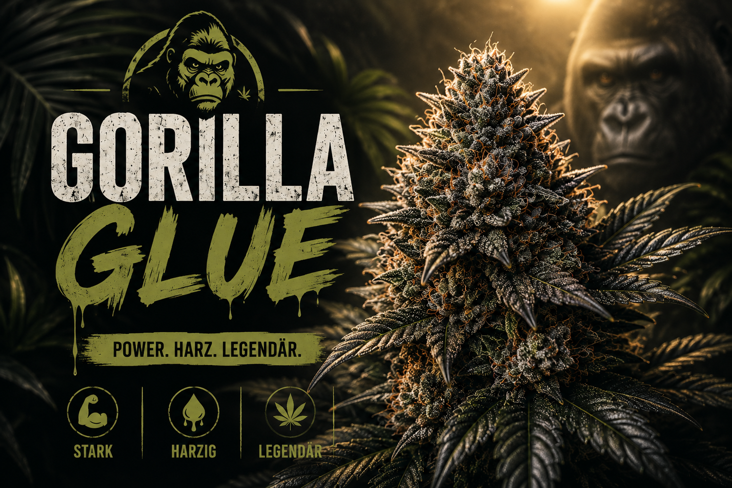 Gorilla Glue, Gorilla, Blüte