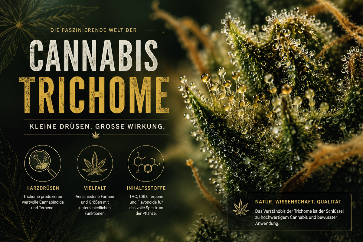 Trichome, Blüten, Planzen und Beschreibung