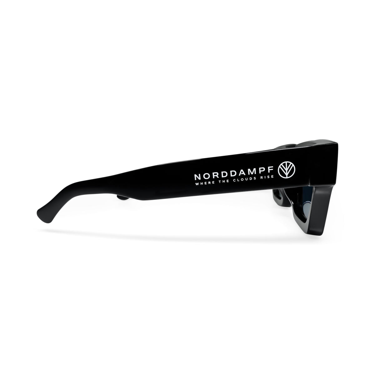 Norddampf Sonnenbrille Schwarz