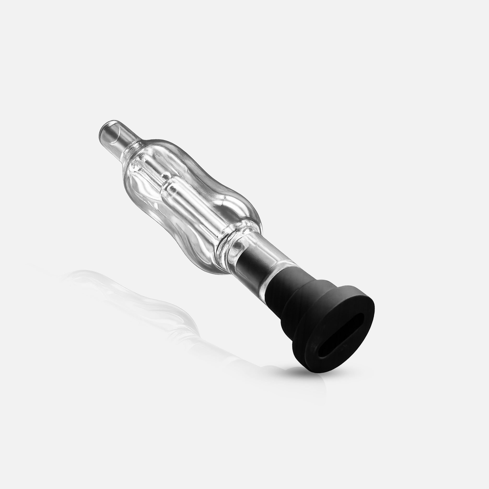 AirVape Glas Bubbler mit Silikon Adapter