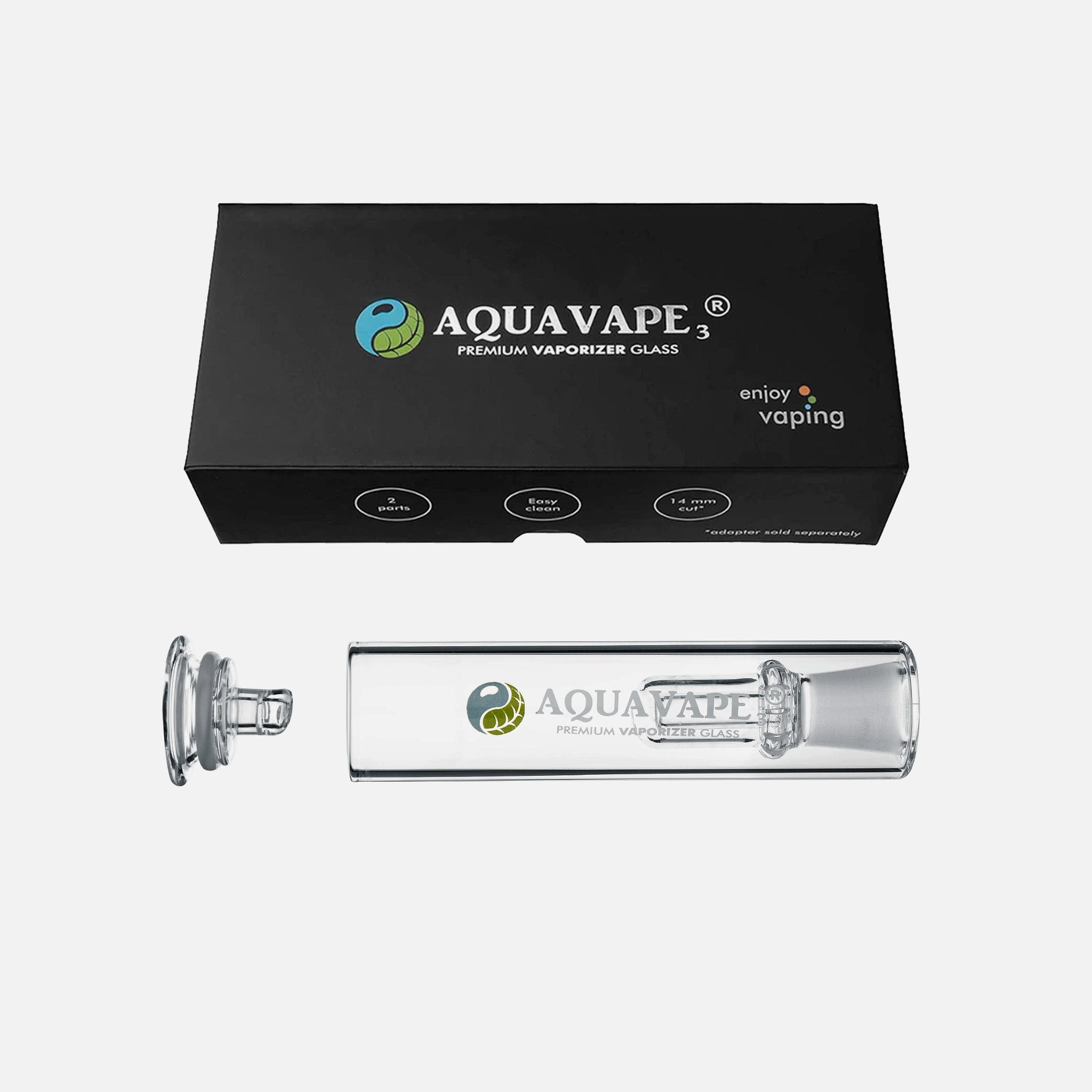 AquaVape Bubbler Wasserfilter 14 mm Schliff (2-teilig)