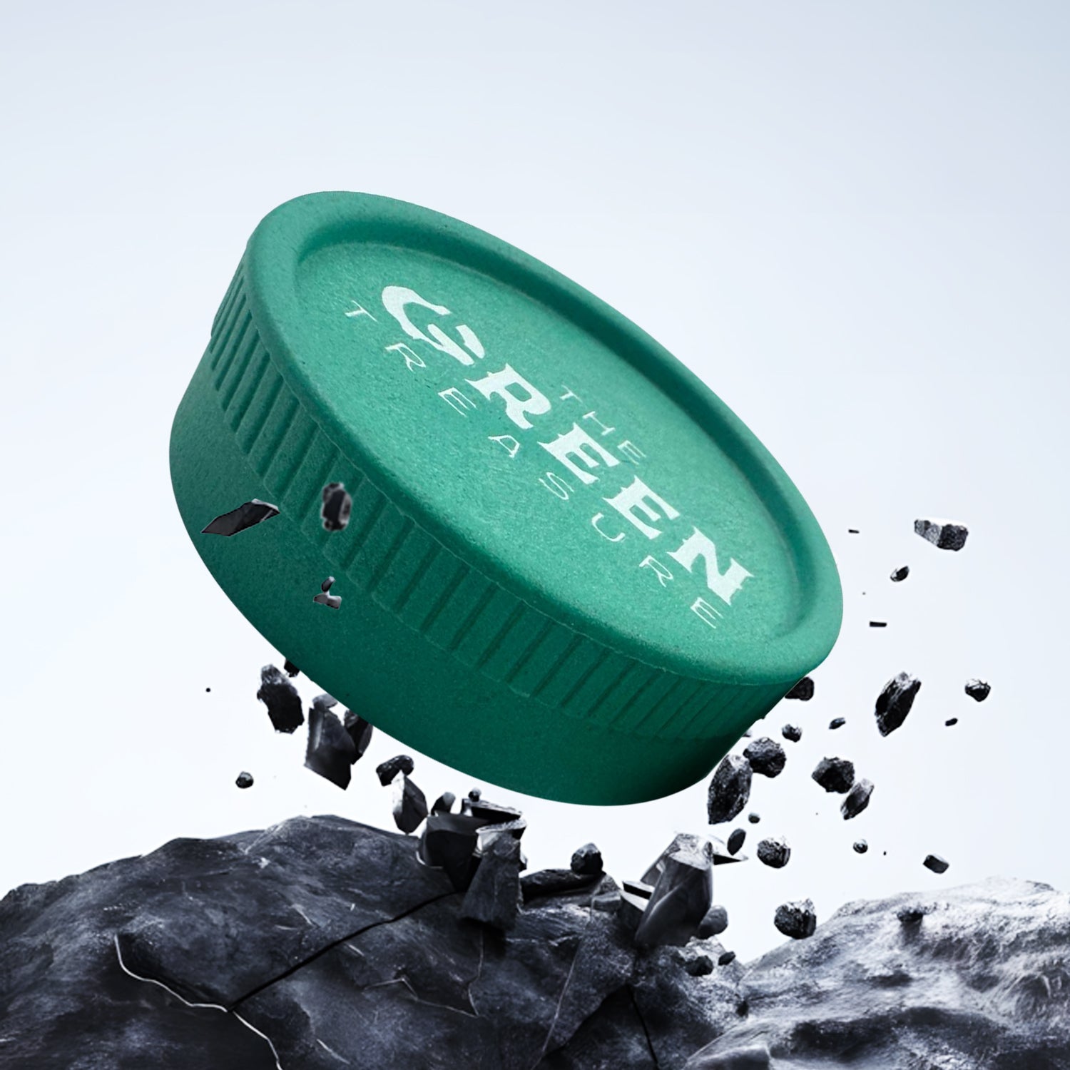 The Green Treasure Grinder - ECO Grinder 55mm
