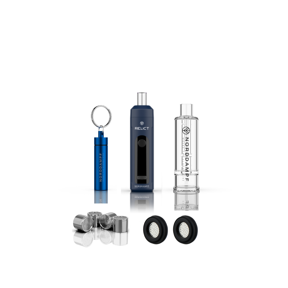 Norddampf Relict Vaporizer Low Dab Bundle PLUS - NORDIC BLUE