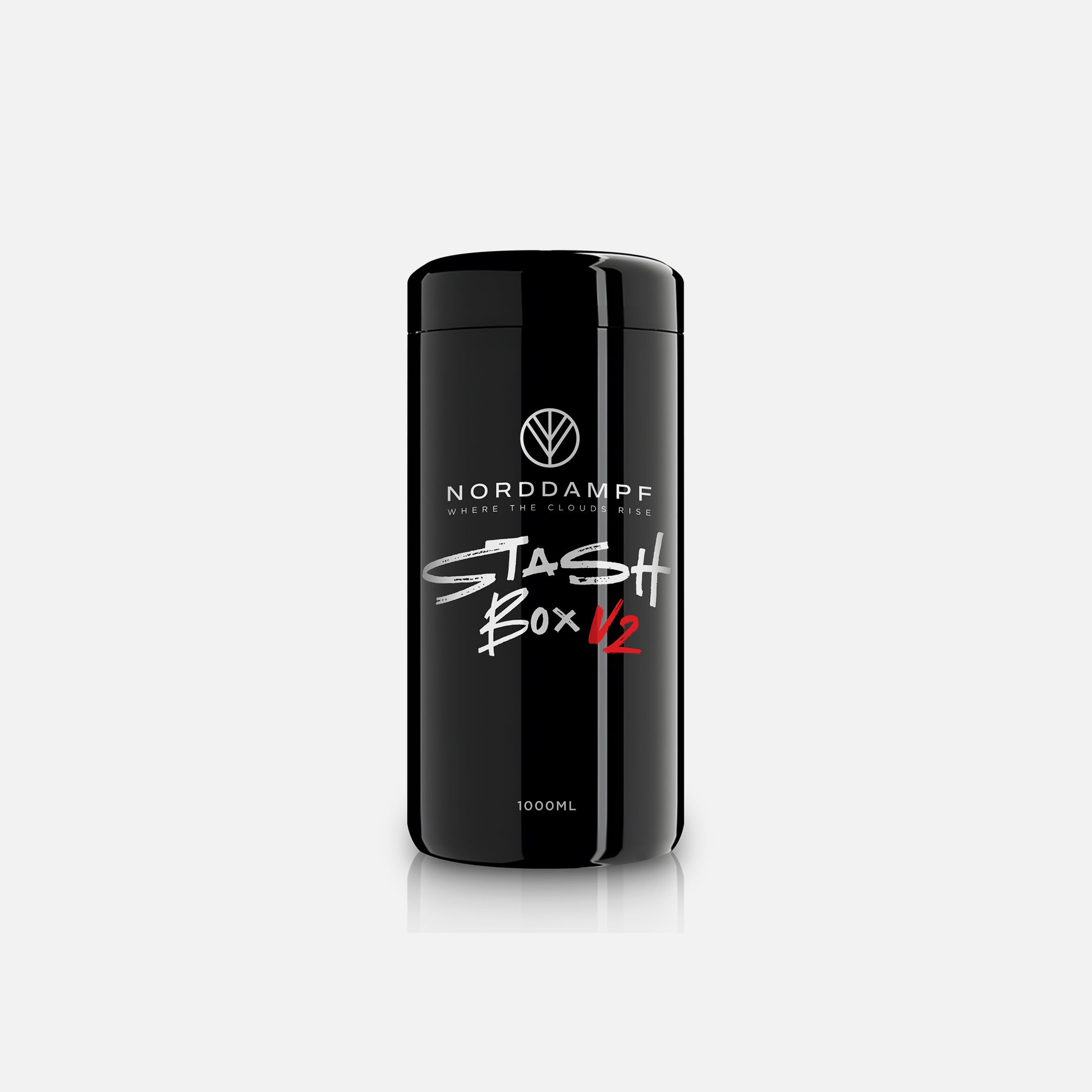 Norddampf Stashbox V2 1000ml Mironglas mit Hygrometer