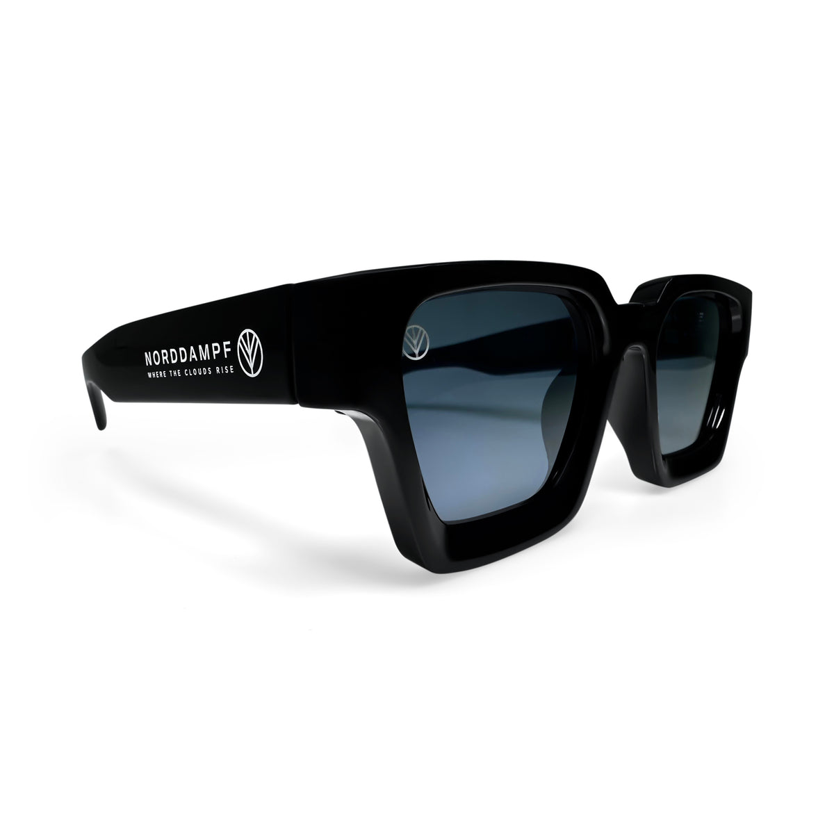 Norddampf Sonnenbrille Schwarz