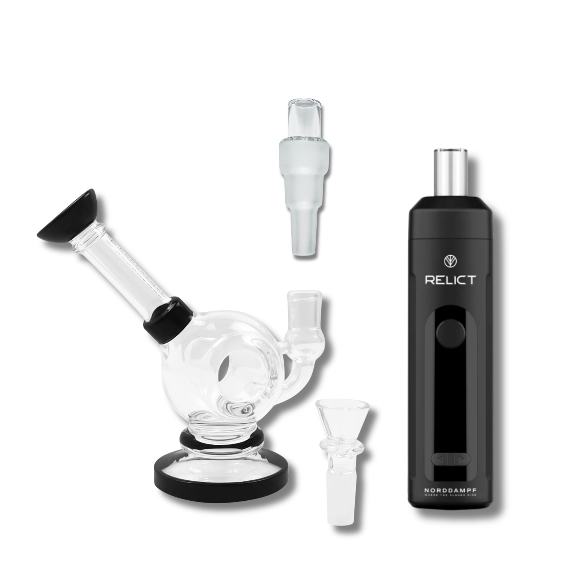 Norddampf VAPE BOWL BUNDLE RELICT Set - DEEP BLACK