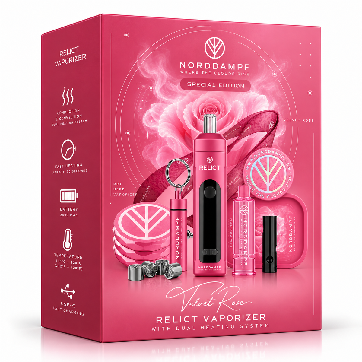 Norddampf RELICT Velvet Rose Special Edition