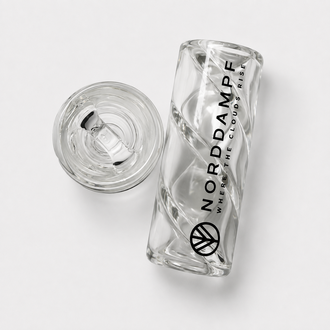 Norddampf RELICT Glasmundstück Twister 30 mm